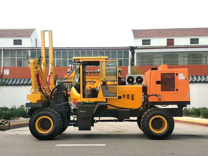 濟寧公路護(hù)欄打樁機